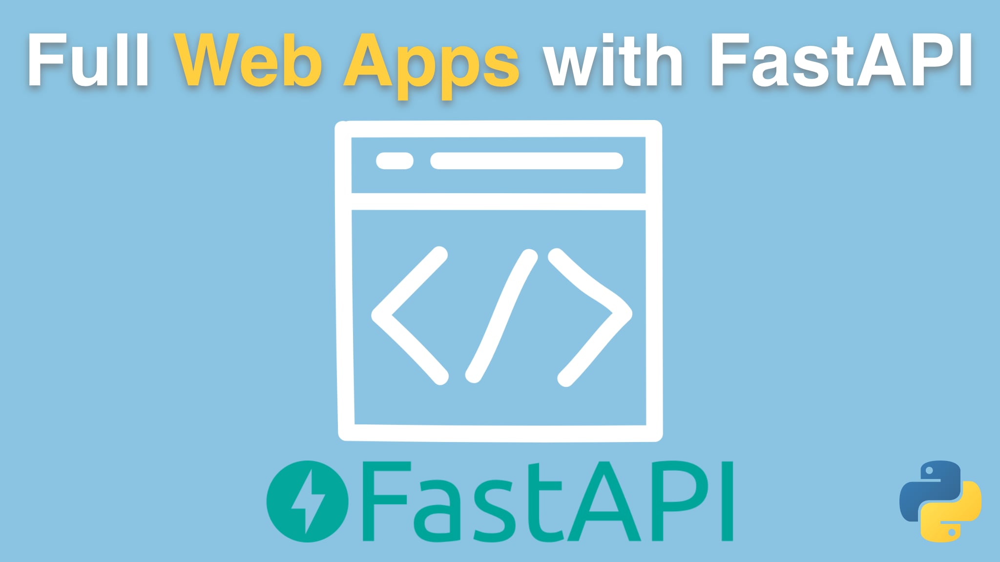 Course: Full Web Apps with FastAPI